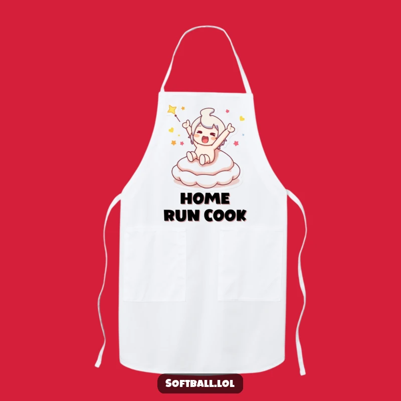 Funny Base Slide Apron: Cook Up Laughs in the Kitchen with This Hilarious Gear