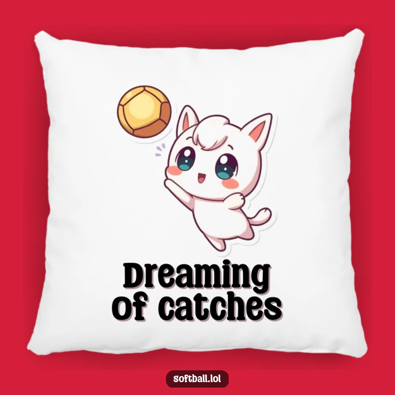 Funny Fly Ball Pillow: Kawaii Character Comfy Cushion, Adorable Funny Gift