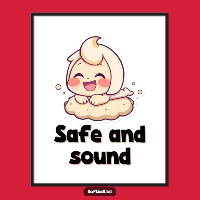 Funny Baseball Sloth Bear Digital Art - Instant Download Action-Packed Decor