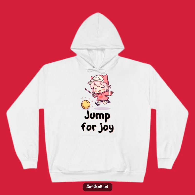 Funny Jumper Hoodie: Cozy Victory Jump, Perfect Warm Funny Gift!