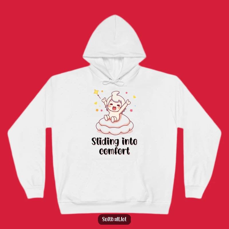 Funny Victory Slide Hoodie: Cozy and Hilarious Gift for the Ultimate Fan