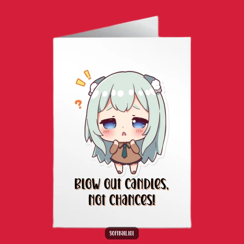 Free Printable Birthday Card: Surprised Missed Hit Humor