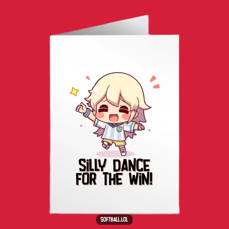 Funny Free Printable Congrats Card: Silly Dance Score