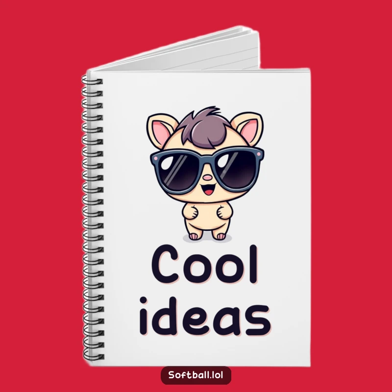 Funny Kawaii Cool Character Notebook: Jot Down Ideas in Style
